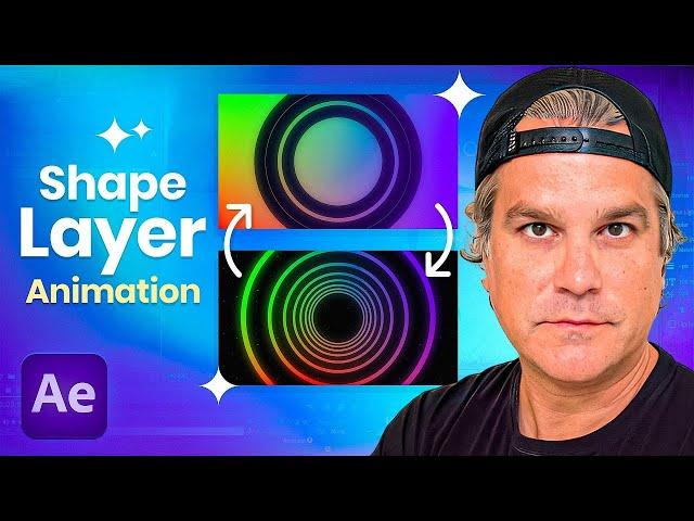 Shape layer animation After Effects tutorial