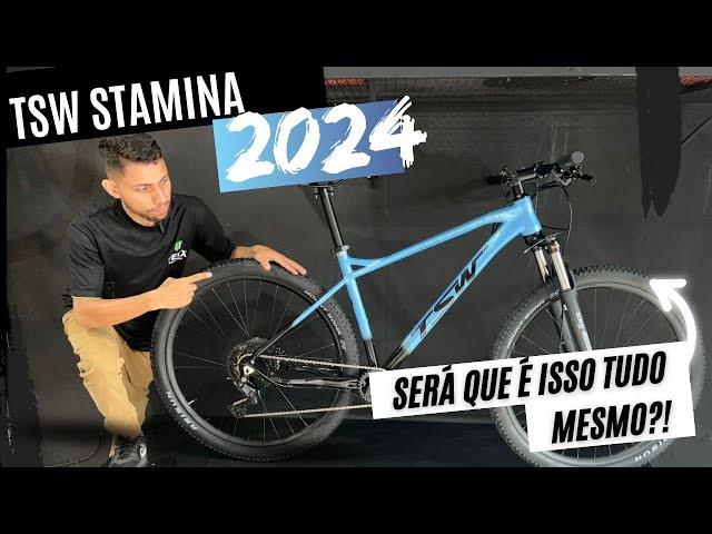 Bicicleta TSW STAMINA 2024- Será que é isso tudo mesmo ?!! review