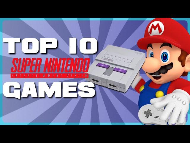 Top 10 BEST Super Nintendo Games!