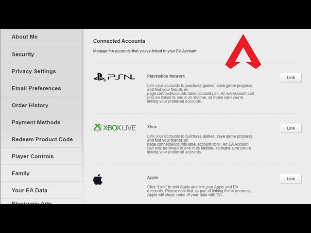 How To Link Apex Legends Account PC/Xbox/Playstation Cross Progression