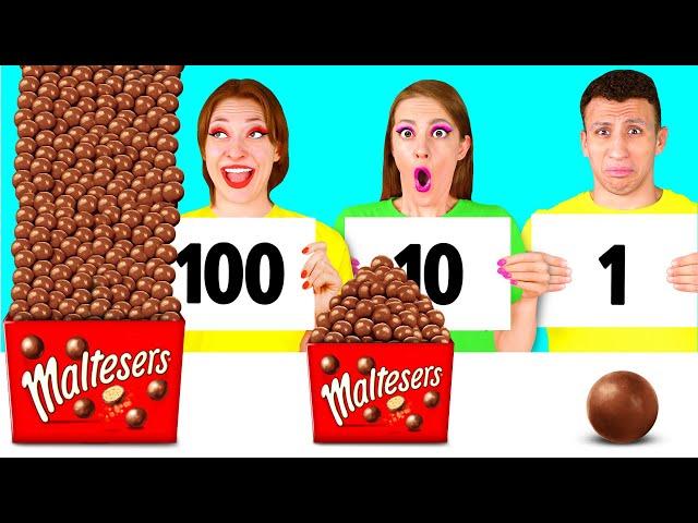 100 Слоев Еды Челлендж | Смешные Рецепты с Едой от DoDo Challenge