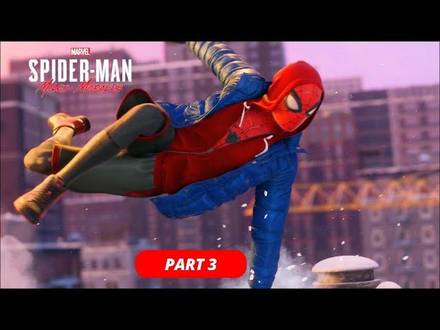 Spider-Man: Miles Morales PS5 Pro Walkthrough Part 3 | Full Gameplay, Missions & Suits | 4K 60FPS