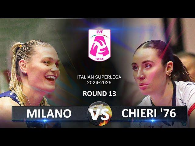 Milano vs Chieri '76 | Italian Volleyball LVF SerieA1 2024/2025