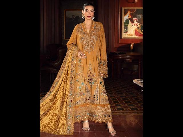 Maria B Winter Luxe | Ladylike Dresses - Master Replica | Winter Collection | Price Rs 9,800/-