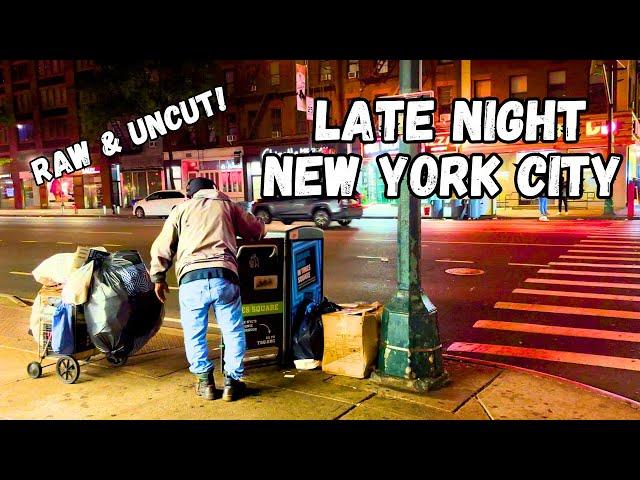 NYC at 3am SHOCKING Raw & Uncut Footage | 2 HOUR NYC NIGHT WALK!