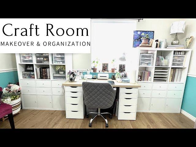 Craft Room Makeover & Organization 2022