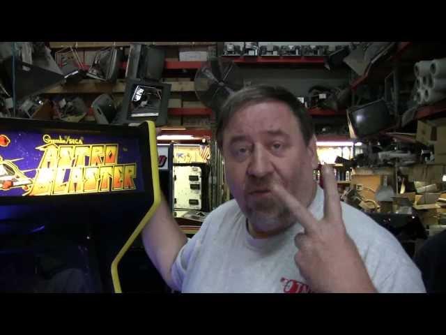 #237 Sega ASTRO BLASTER Arcade Video Game with hidden bonuses! TNT Amusements