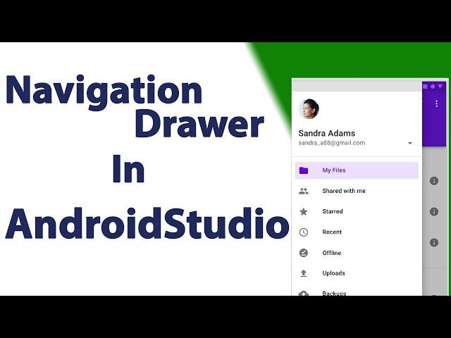 How to implement Navigation Drawer in android
