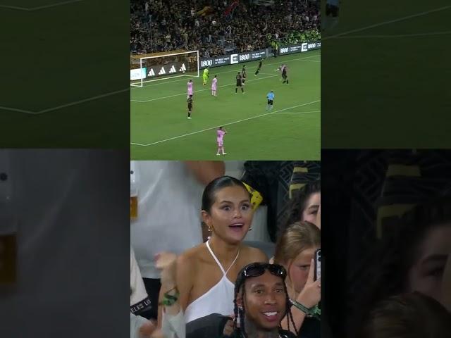 Selena Gomez and Tyga’s reaction to this save  #shorts