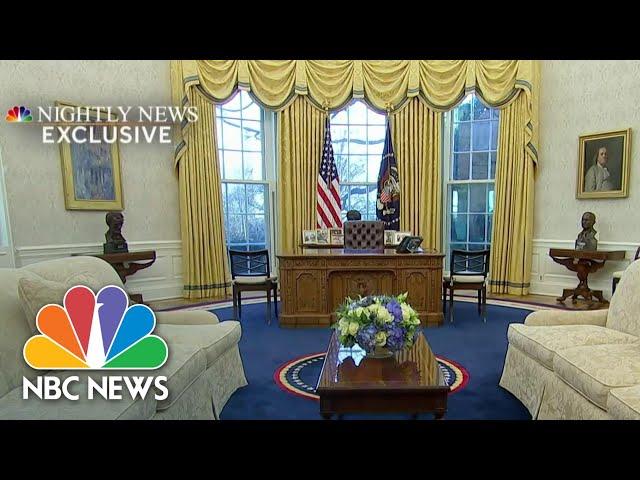 Inside President Biden’s Revamped Oval Office | NBC Nightly News