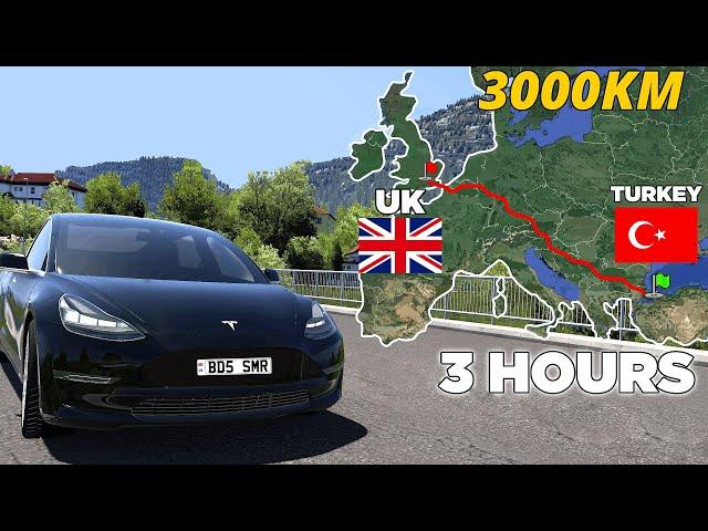 ETS2 Longest Road Trip in Europe (Istanbul to London) Turkey to UK | Euro Truck Simulator 2