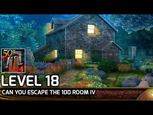 Can You Escape The 100 Room 4 Level 18 Walkthrough (100 Room IV)