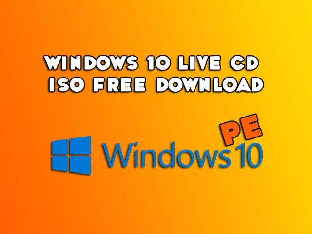 Windows 10 Live CD ISO Free Download