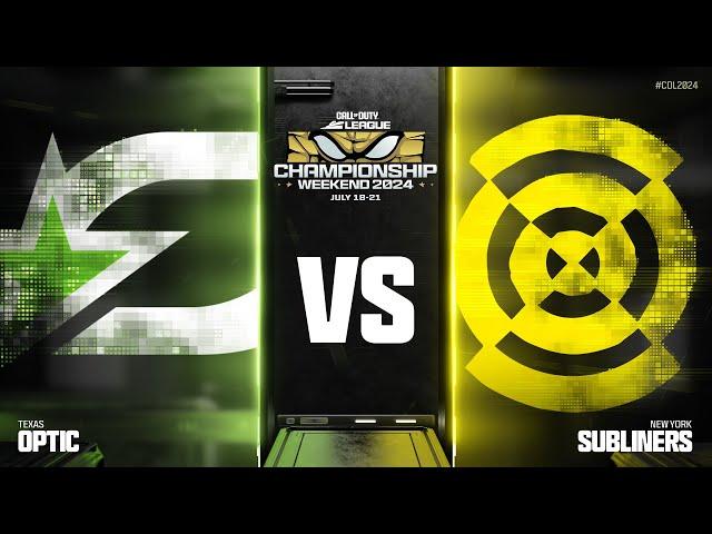 @OpTicTexas vs @C9COD | CDL Champs | Winners Finals