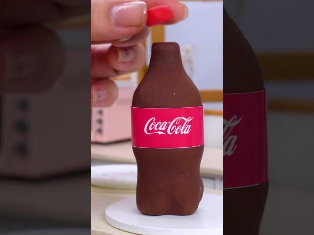 Amazing Miniature Coca Cola Cake Design #yumupminiature