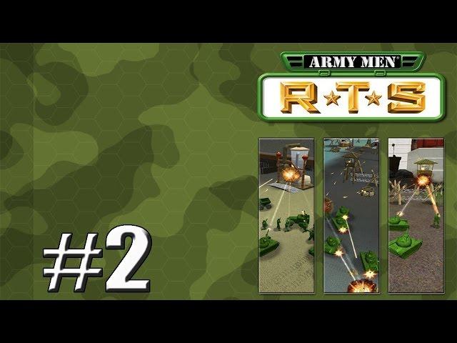 Прохождение Army Men RTS [Часть 2] Позади коричневого вала