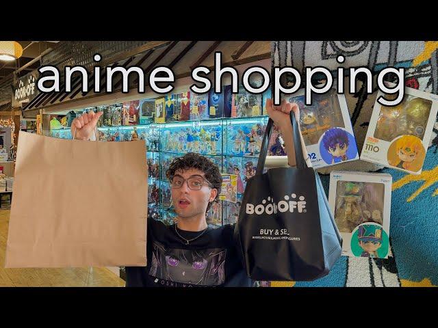 anime shopping spree: nendoroids, figures, manga, stationery & more