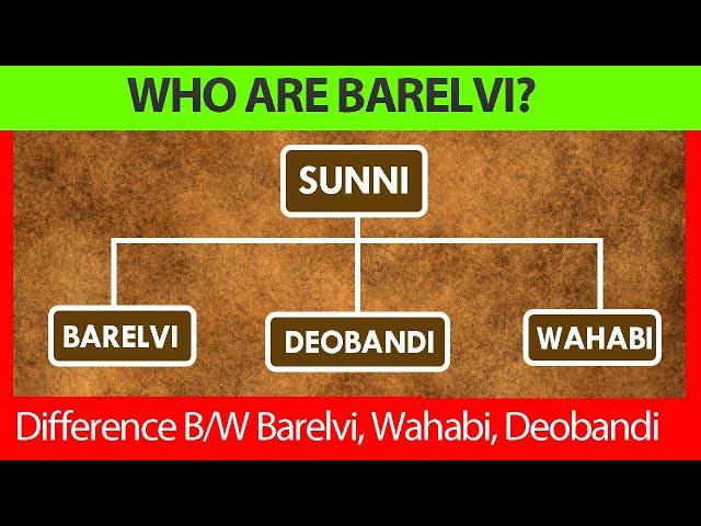 Who are Barelvi? Difference between Barelvi, Deobandi, and Wahabi | Nazuk Surat e Haal - NSH