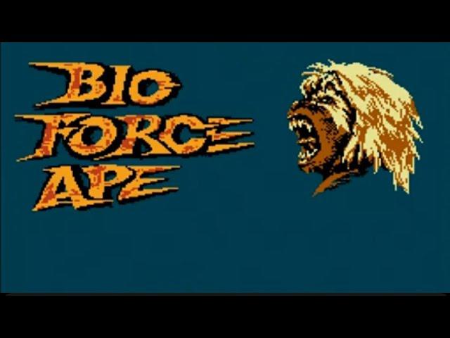 Обезьяна из прошлого, которого никогда не было -  Bio Force Ape [NES]  (Unreleased - US Prototype)