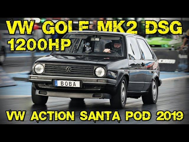 1200+HP Golf Mk2 AWD | Winner VW Action Santa Pod 2019