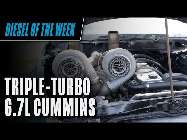 Chris Patterson's Triple-Turbo 6.7L Cummins Engine