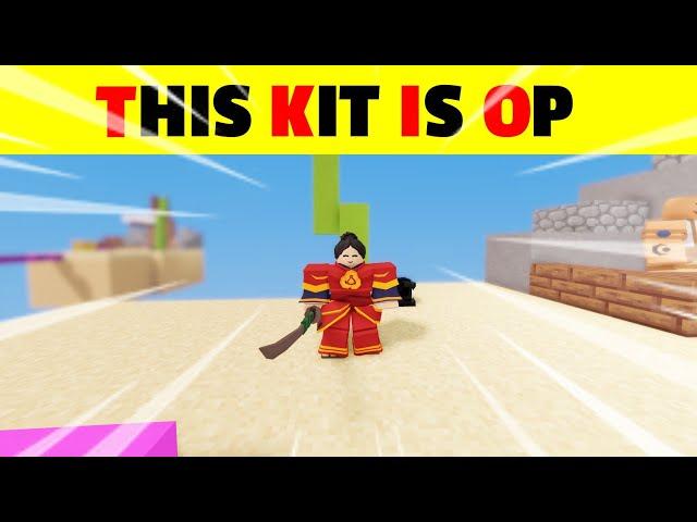 THIS KIT IS OVERPOWERED IN ROBLOX BEDWARS..