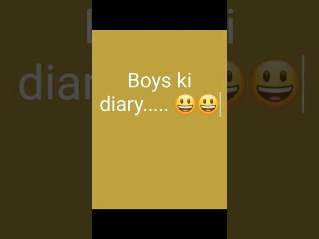 Girls ki Diary Vs Boys ki diary ||Kavya's Wonderland