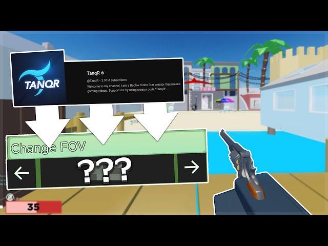 Using TANQR'S SETTINGS In Roblox Arsenal!