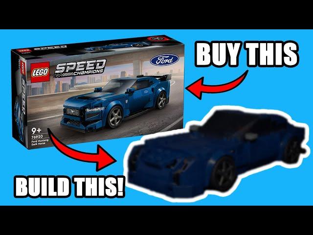 TOP 10 Alternate Builds for Lego Speed Champions set 76920 Ford Mustang Dark Horse