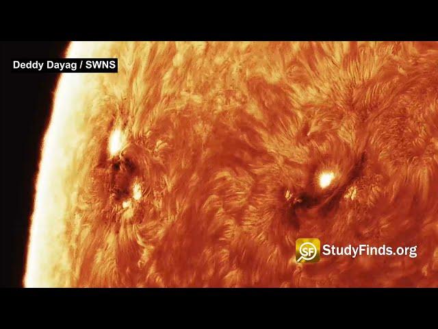 Mesmerizing Time-Lapse Images Capture Flames Bursting From Along The Sun's Surface