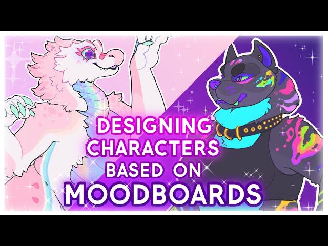 Designing characters based off moodboards 2!