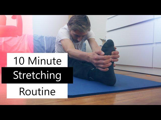 10 Minute Stretching/Yoga Routine You Can Do to Improve Mobility and Boost Recovery