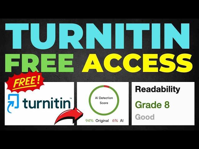  Free Turnitin Access + 3 Ways To Avoid AI Detection [October 2023]