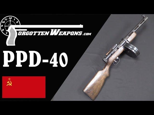 Soviet PPD-40: Degtyarev's Submachine Gun