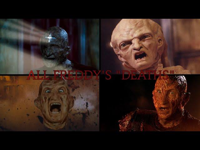 All Freddy Krueger's "Deaths" (A Nightmare on Elm Street)