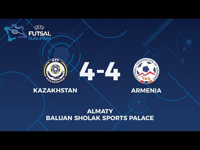 Kazakhstan - Armenia. Futsal EURO 2026