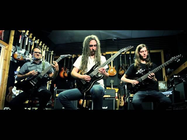"Mandroid Echostar - The Kingdom and The Crown" Guitar Playthrough