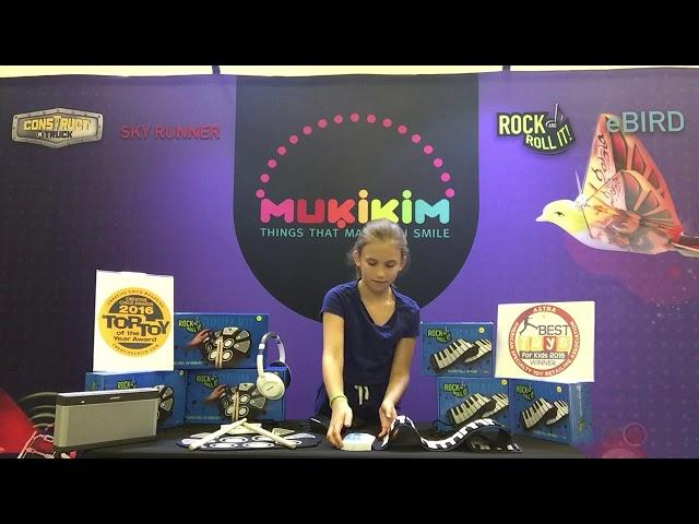 MukikiM Rock and Roll It Classic Drum & Piano