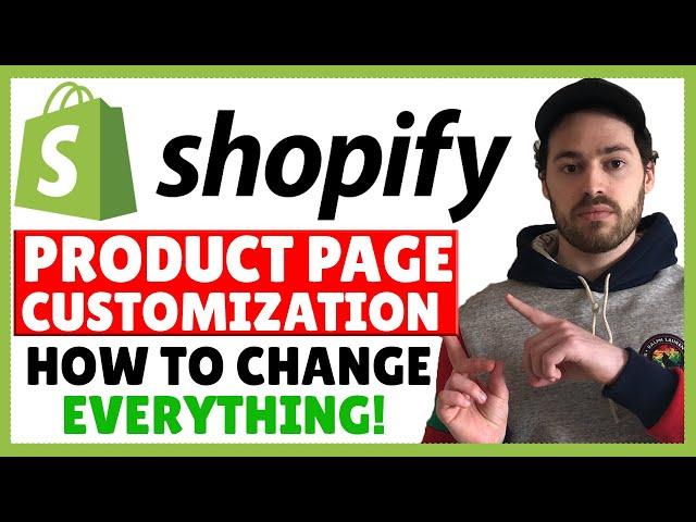 Shopify Product Page Customization | Tutorial Using Product Templates & Shopify Metafields (OS 2.0)