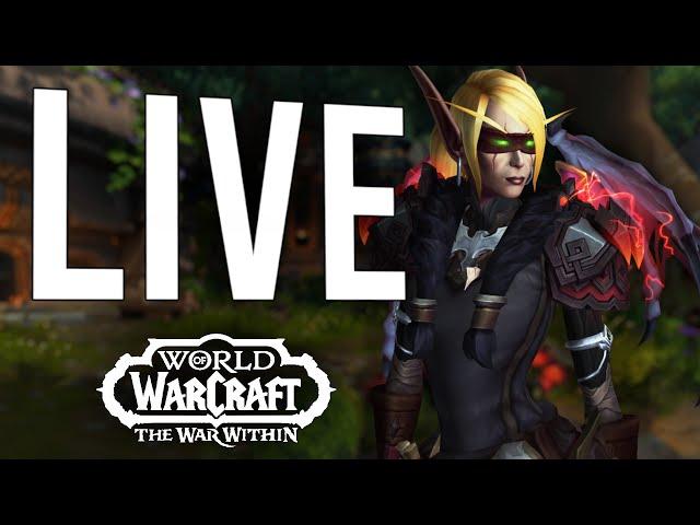 SEASON 1 MYTHIC+ AND MYTHIC RAIDING IS OUT! MASSIVE CLASS BUFFS! - WoW: The War Within (Livestream)