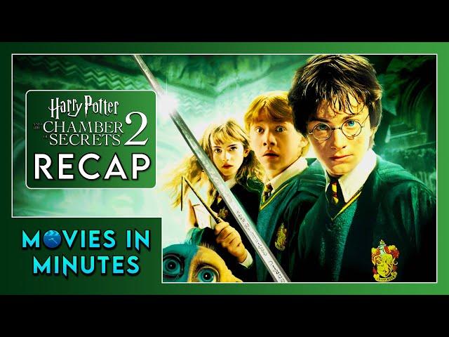 Harry Potter and the Chamber of Secrets in Minutes | Recap