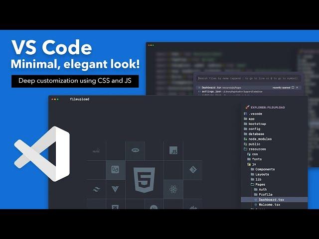 Transforming VS Code: Beyond Themes! — Make VS Code Unrecognizable!