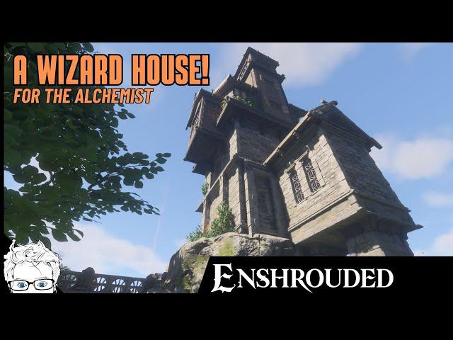 Building a wizard house for the alchemist in Enshrouded