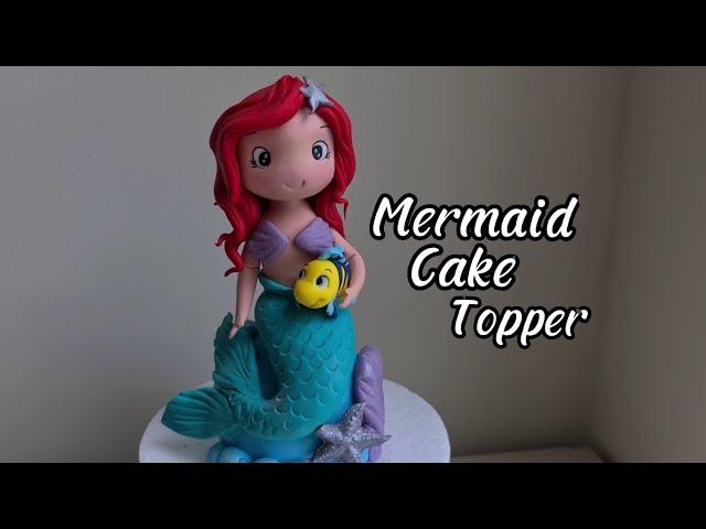 MERMAID CAKE TOPPER