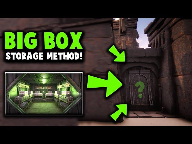 Big Box Storage Method! | Environmentally compatible base | CONAN EXILES