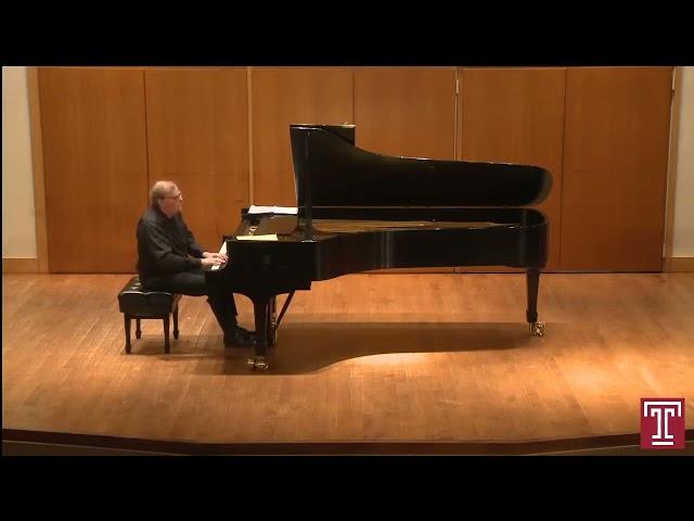 David Finko: Piano Sonata № 4 Movement IV, performed by Clipper Erickson at Temple Univ. in Feb 2022