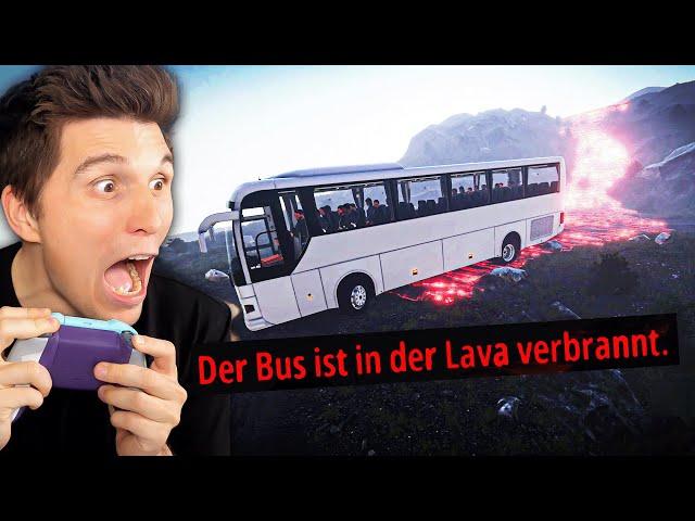 Überlebt mein BUS einen VULKAN-AUSBRUCH? | Bus World