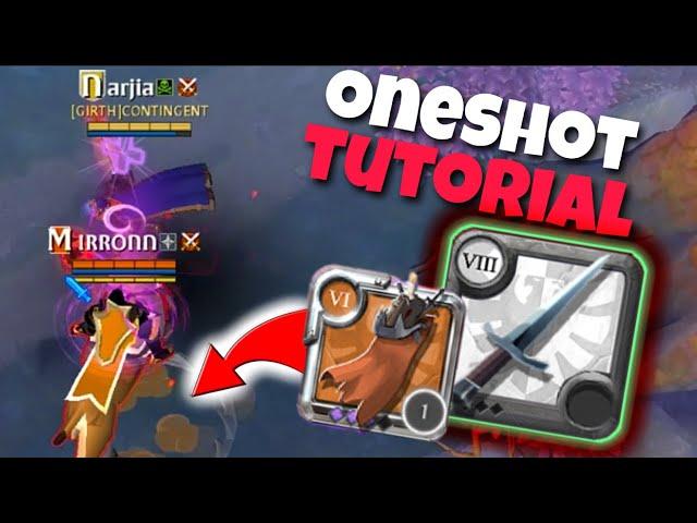 How To ONESHOT With 1H Dagger | TUTORIAL Solo Ganking | Albion Online PvP