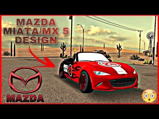 Easy MAZDA MIATA MX-5 Design Tutorial || Car Parking Multiplayer