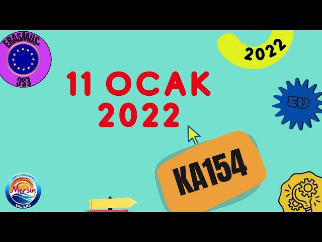 Mersin Valiliği Erasmus+ 2022 Eğitim Proramı tanıtım sunumu